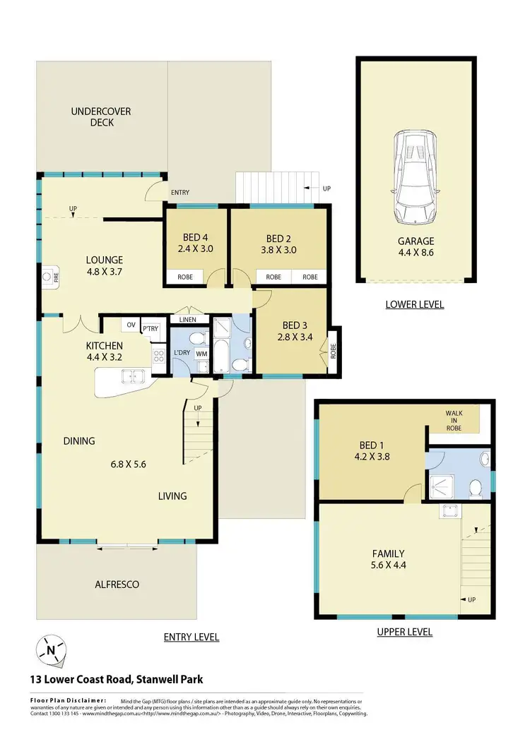 Floorplan of Homely house listing, 13 Lower Coast Road, Stanwell Park NSW 2508