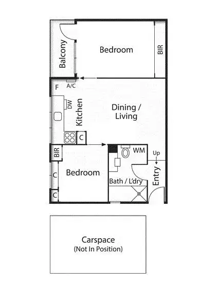 Floorplan of Homely apartment listing, 9/388 Toorak Road, South Yarra VIC 3141