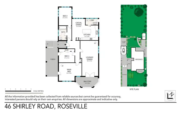 Floorplan of Homely house listing, 46 Shirley Road, Roseville NSW 2069
