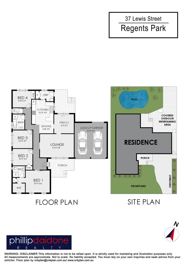 Floorplan of Homely house listing, 37 Lewis Street, Regents Park NSW 2143
