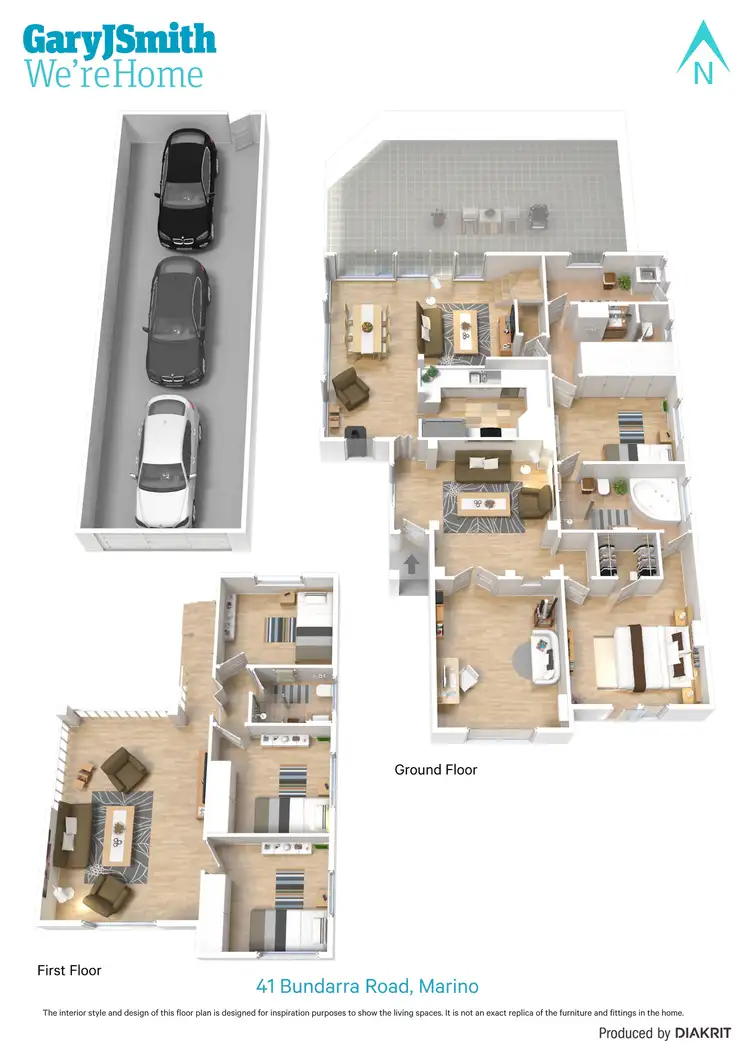 Floorplan of Homely house listing, 41 Bundarra Road, Marino SA 5049