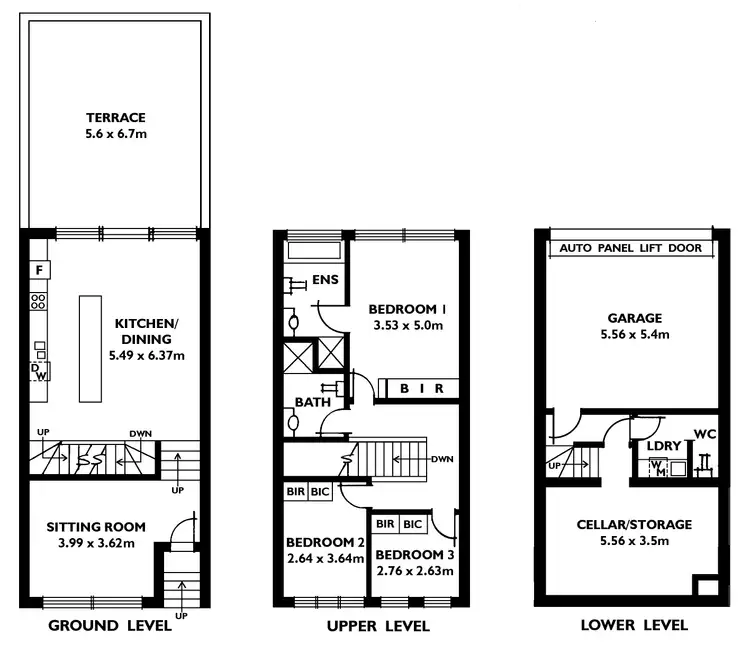Floorplan of Homely unit listing, 8/70 Rundle Street, Kent Town SA 5067