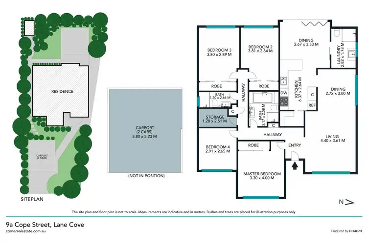 Floorplan of Homely house listing, 9A Cope Street, Lane Cove NSW 2066