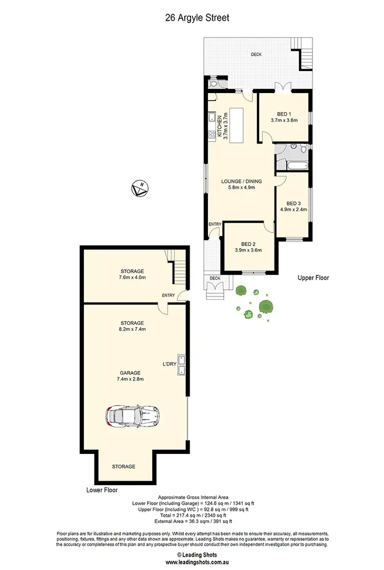 Floorplan of Homely house listing, 26 Argyle Street, Red Hill QLD 4059