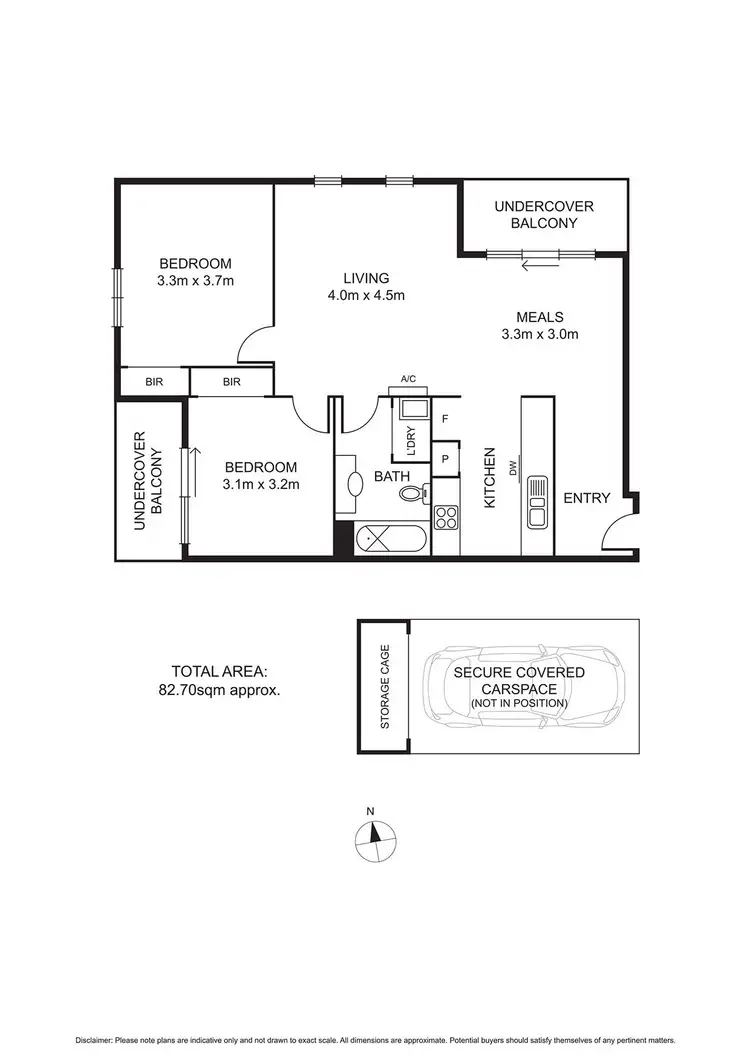 Floorplan of Homely apartment listing, 30/14 Bell Street, Coburg VIC 3058