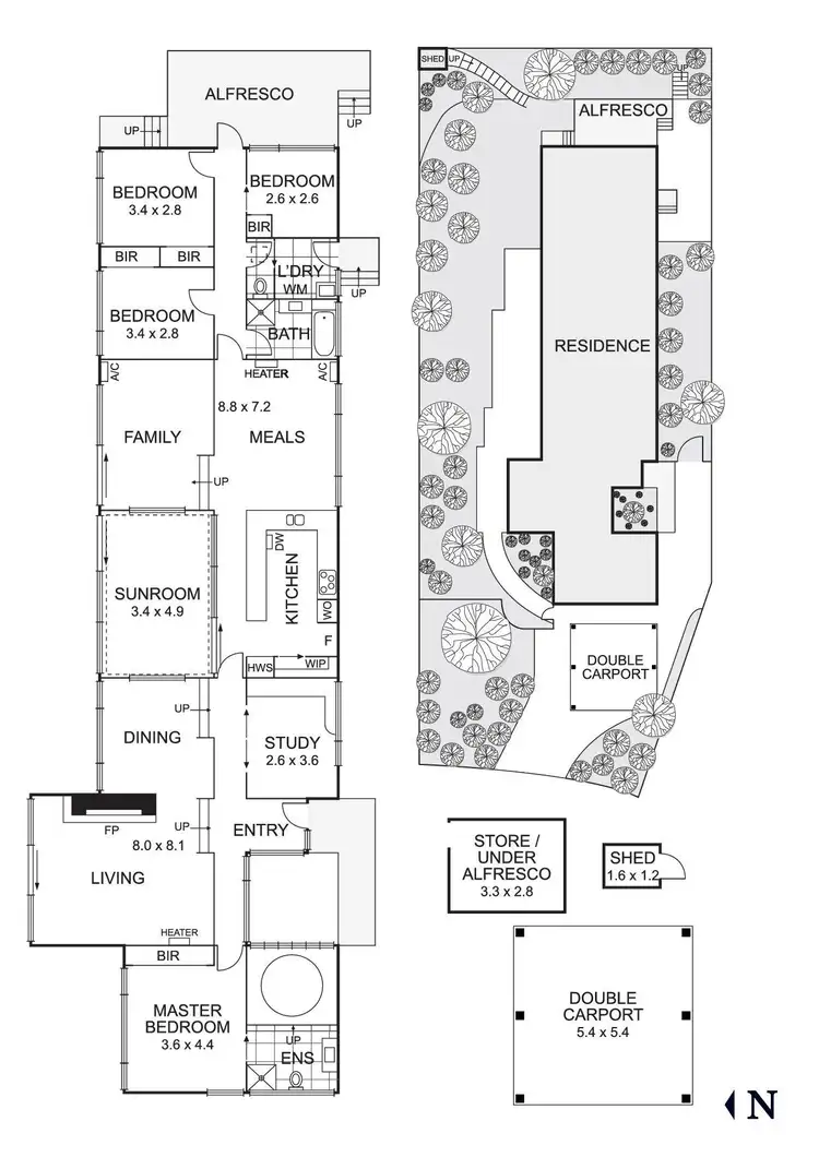 Floorplan of Homely house listing, 28 Rosco Drive, Templestowe VIC 3106