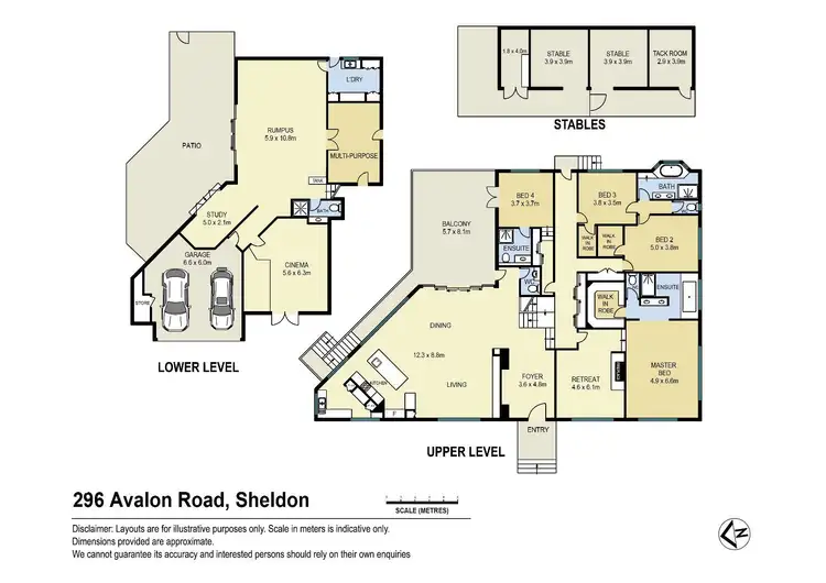 Floorplan of Homely house listing, 296 Avalon Road, Sheldon QLD 4157