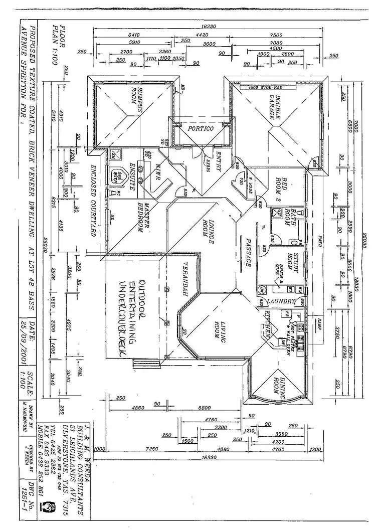 Floorplan of Homely house listing, 11 Bass Avenue, South Spreyton TAS 7310