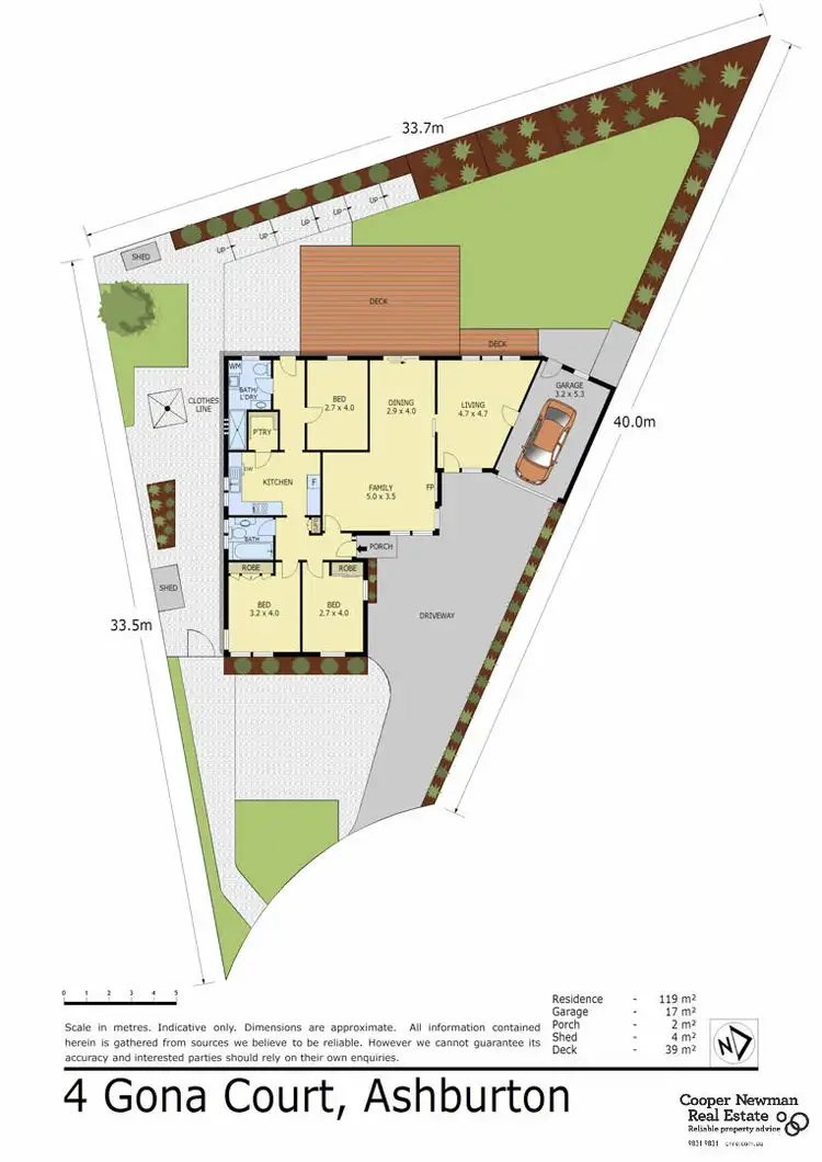 Floorplan of Homely house listing, 4 Gona Court, Ashburton VIC 3147