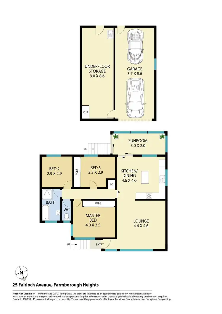 Floorplan of Homely house listing, 25 Fairloch Avenue, Farmborough Heights NSW 2526
