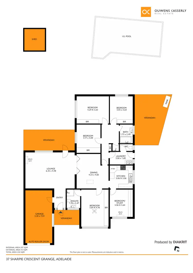 Floorplan of Homely house listing, 37 Sharpie Crescent, Grange SA 5022
