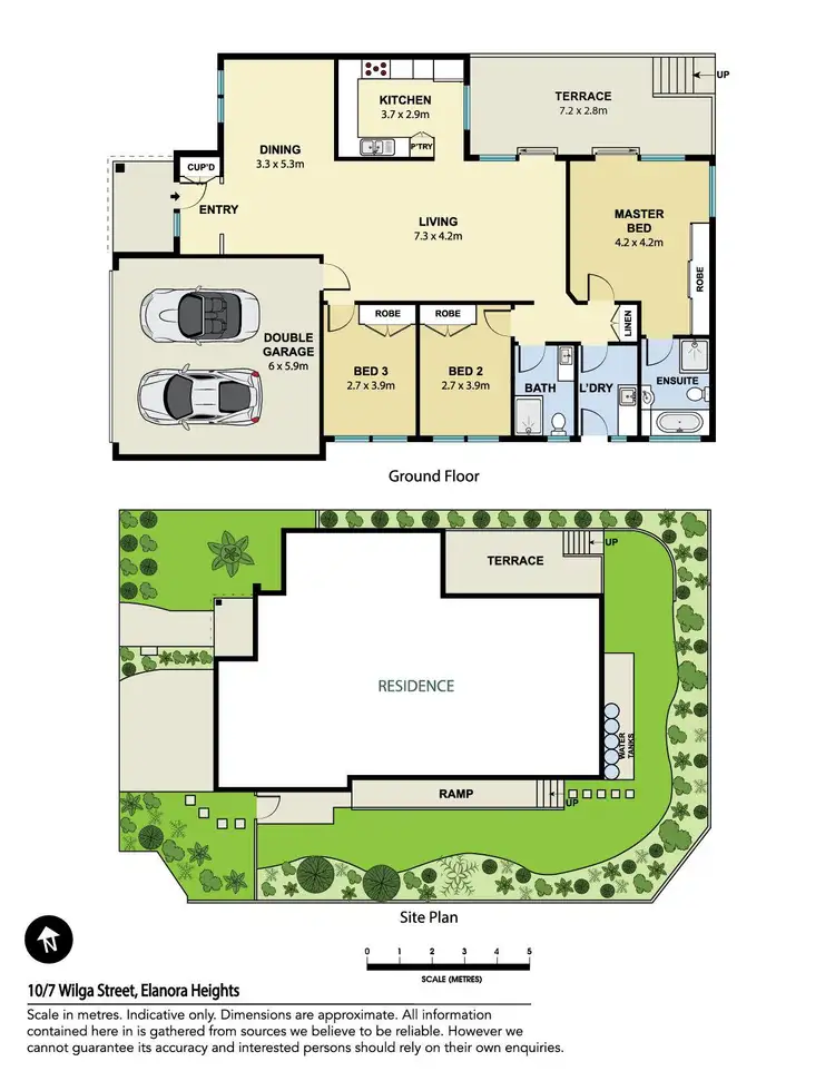 Floorplan of Homely house listing, 10/7 Wilga Street, Elanora Heights NSW 2101