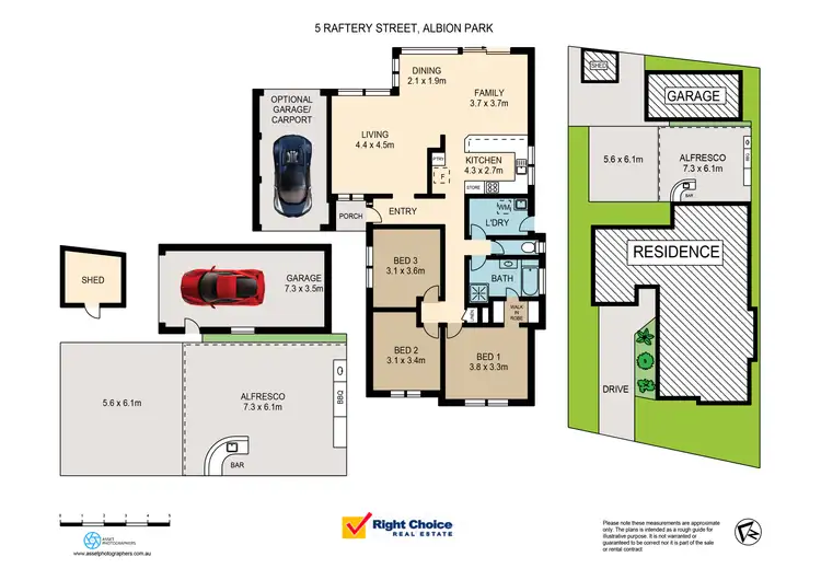 Floorplan of Homely house listing, 5 Raftery Street, Albion Park NSW 2527