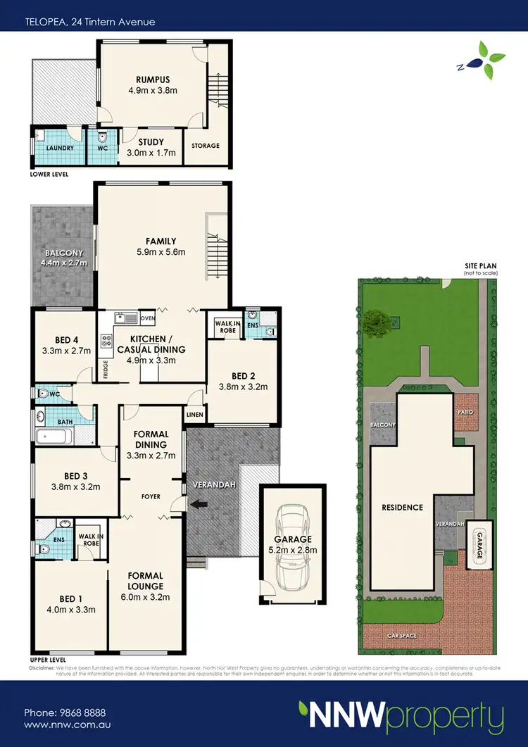 Floorplan of Homely house listing, 24 Tintern Avenue, Telopea NSW 2117