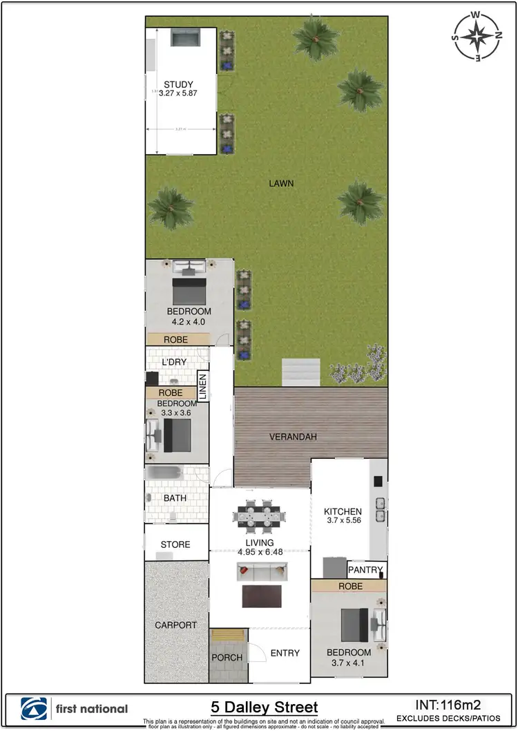 Floorplan of Homely house listing, 5 Dalley Street, Mullumbimby NSW 2482