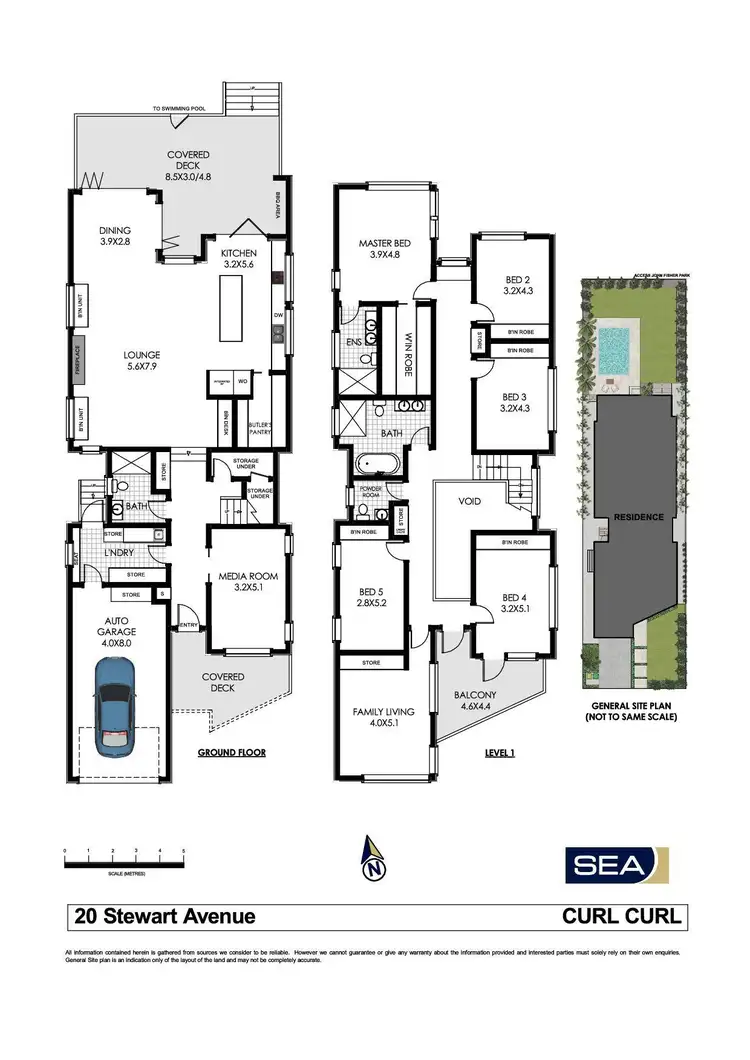 Floorplan of Homely house listing, 20 Stewart Avenue, Curl Curl NSW 2096