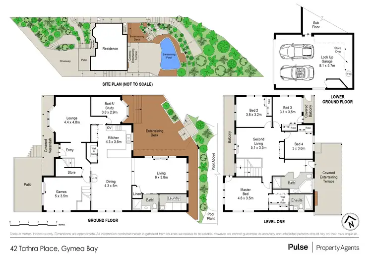 Floorplan of Homely house listing, 42 Tathra Place, Gymea Bay NSW 2227
