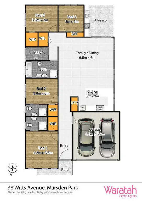 Floorplan of Homely house listing, 38 Witts Avenue, Marsden Park NSW 2765