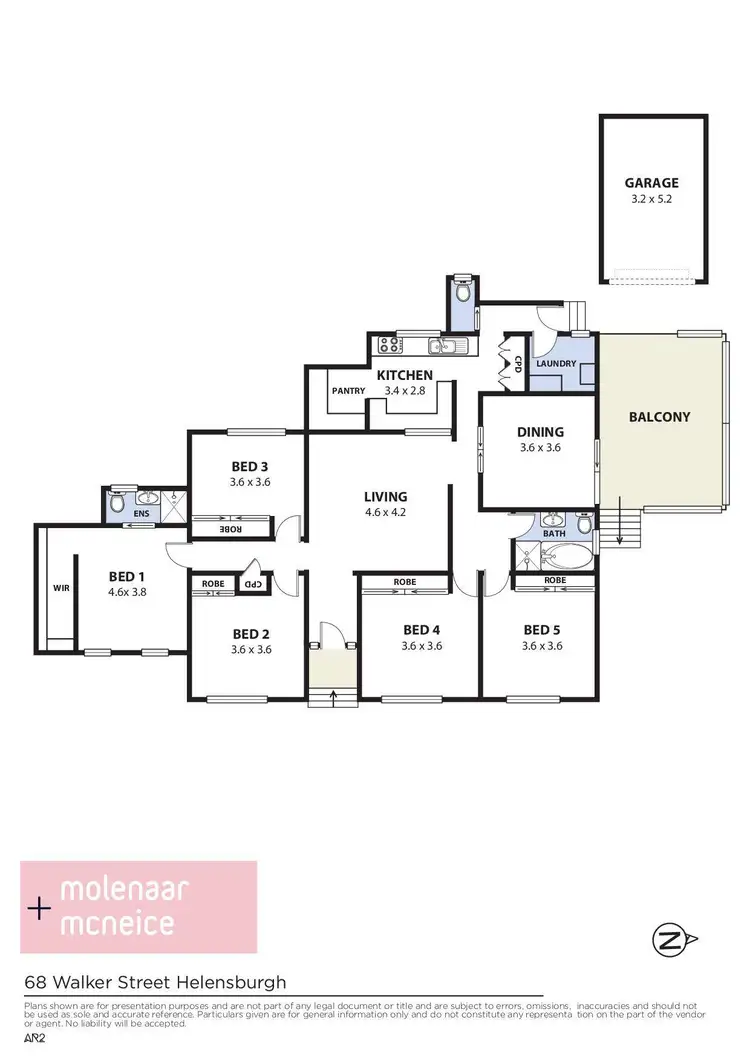 Floorplan of Homely house listing, 68 Walker Street, Helensburgh NSW 2508