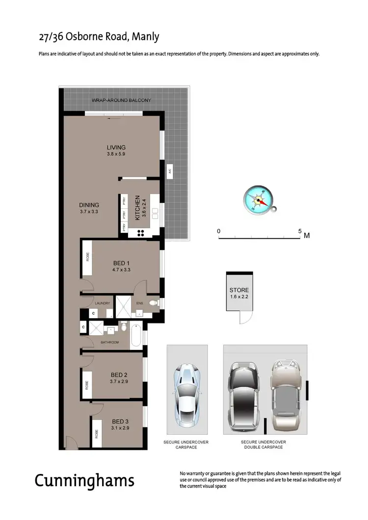 Floorplan of Homely unit listing, 27/36 Osborne Road, Manly NSW 2095