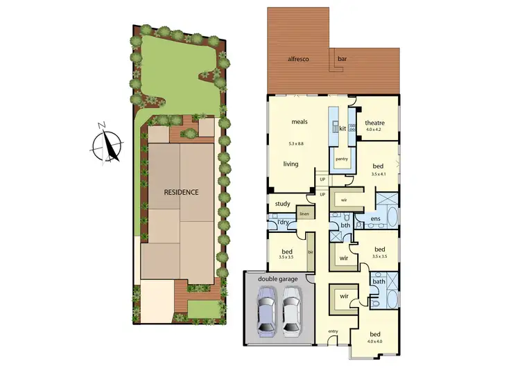 Floorplan of Homely house listing, 6 Holloway Circuit, Botanic Ridge VIC 3977