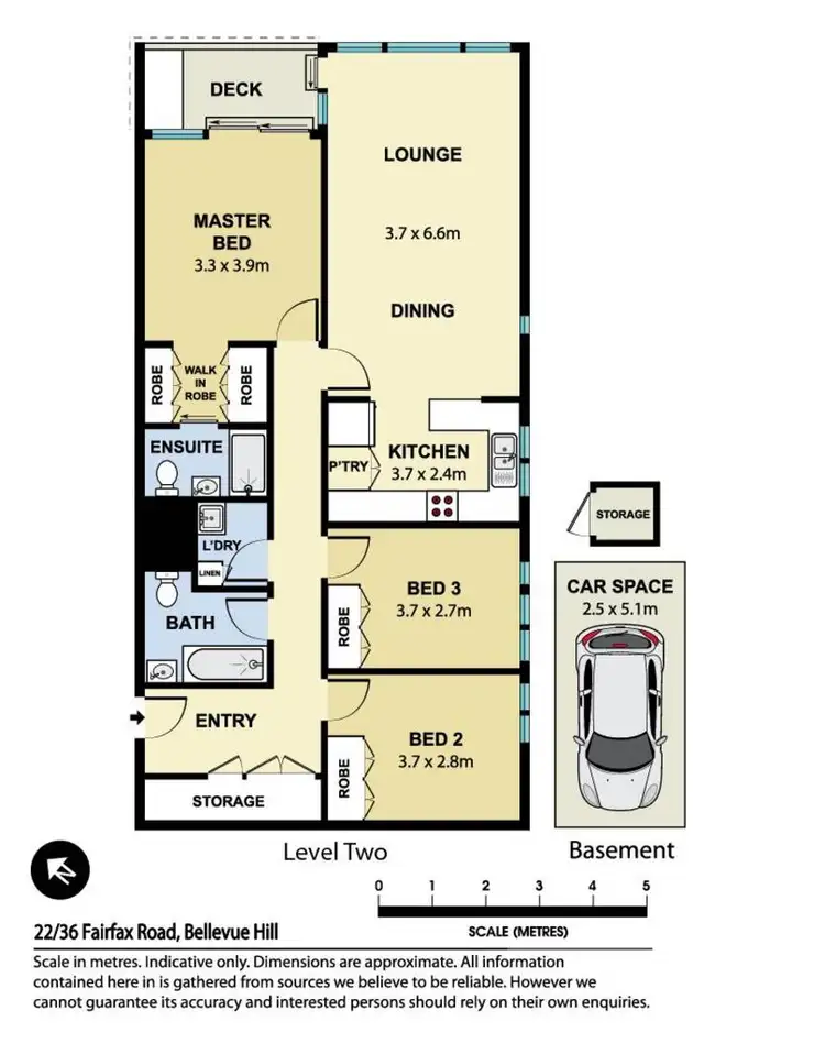 Floorplan of Homely apartment listing, 22/36 Fairfax Road, Bellevue Hill NSW 2023