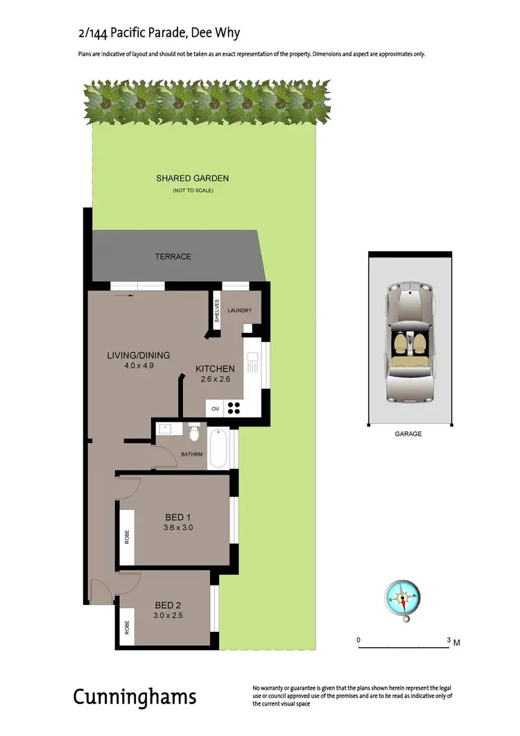 Floorplan of Homely apartment listing, 2/144 -146 Pacific Parade, Dee Why NSW 2099