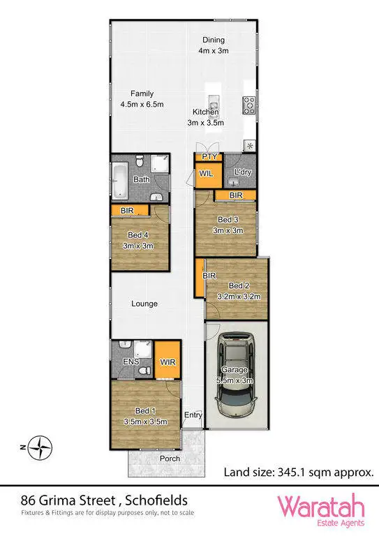 Floorplan of Homely house listing, 86 Grima Street, Schofields NSW 2762