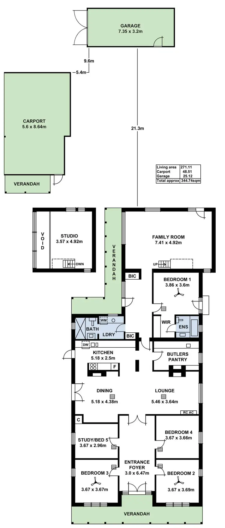 Floorplan of Homely house listing, 2 Thornton Street, Kensington SA 5068