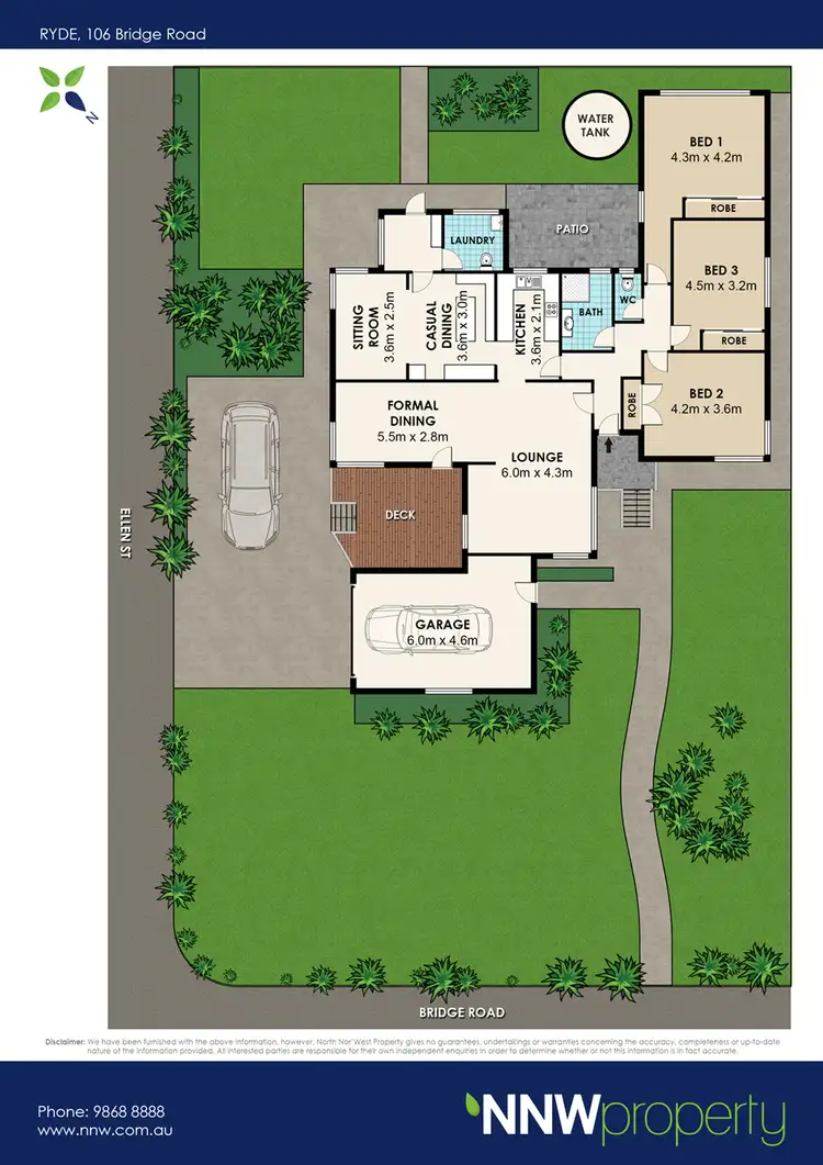 Floorplan of Homely house listing, 106 Bridge Road, Ryde NSW 2112