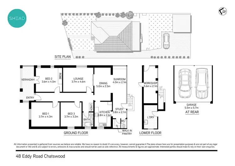 Floorplan of Homely house listing, 48 Eddy Road, Chatswood NSW 2067