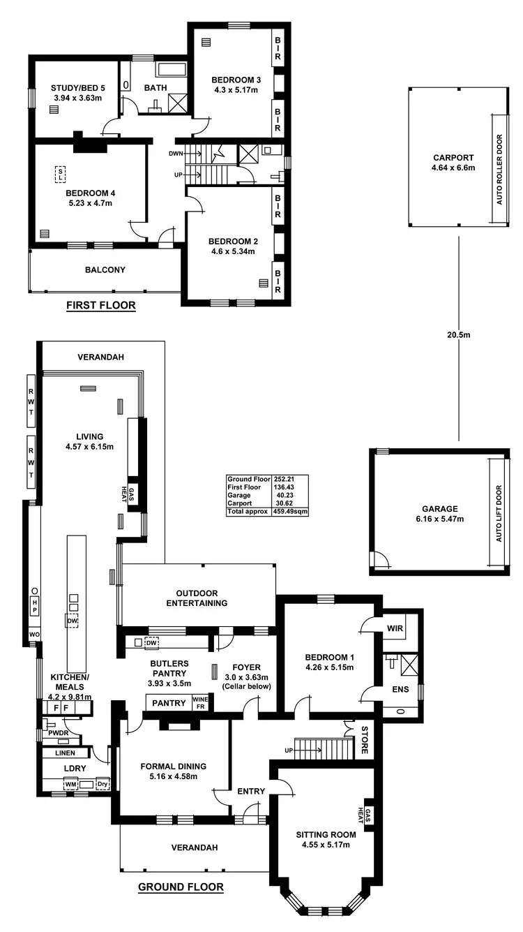 Floorplan of Homely house listing, 78 Barnard Street, North Adelaide SA 5006