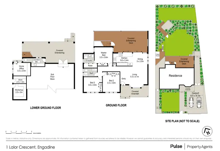 Floorplan of Homely house listing, 1 Lalor Crescent, Engadine NSW 2233