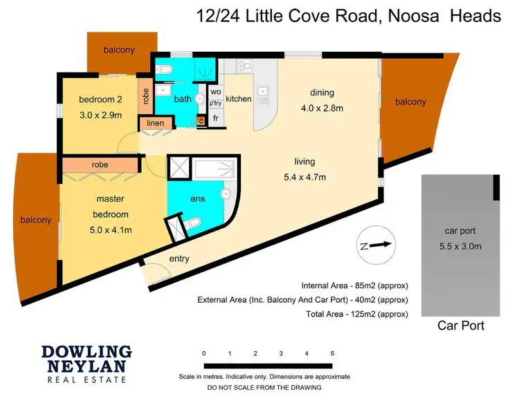 Floorplan of Homely apartment listing, 12/24 Little Cove Road, Noosa Heads QLD 4567