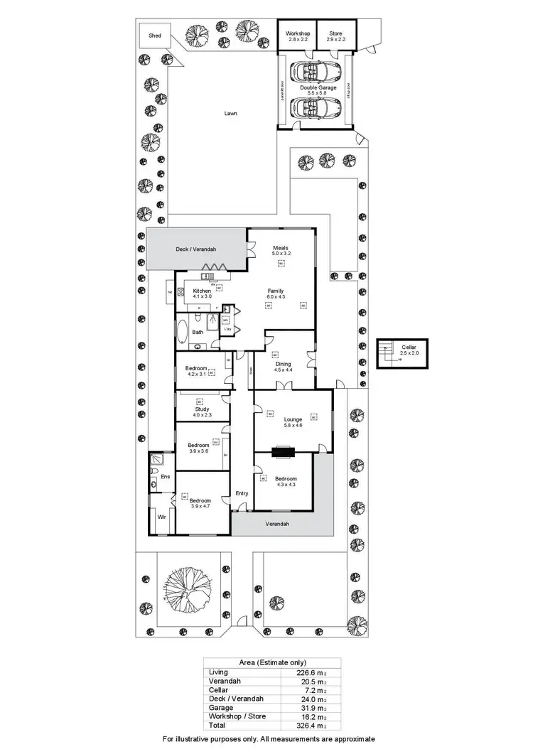 Floorplan of Homely house listing, 25 Westall Street, Hyde Park SA 5061