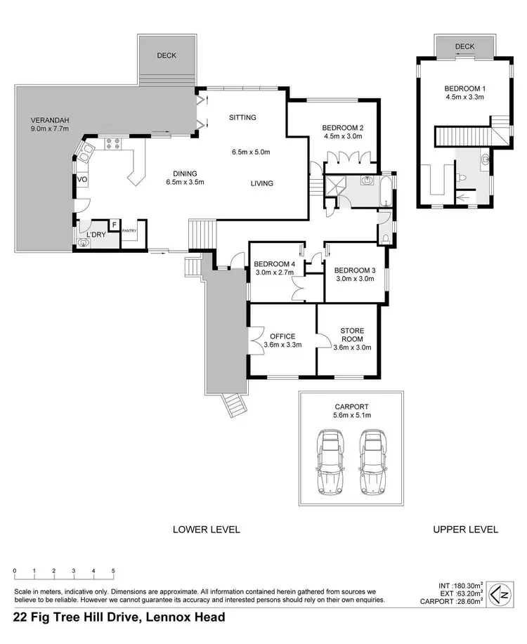 Floorplan of Homely house listing, 22 Fig Tree Hill Drive, Lennox Head NSW 2478