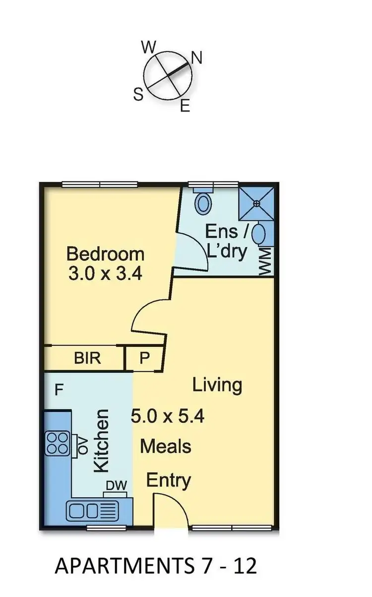 Floorplan of Homely apartment listing, 11/14 Ballantyne Street, Thornbury VIC 3071