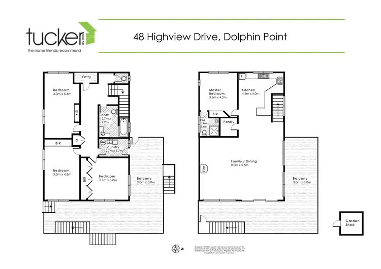 Floorplan of Homely house listing, 48 Highview Drive, Dolphin Point NSW 2539