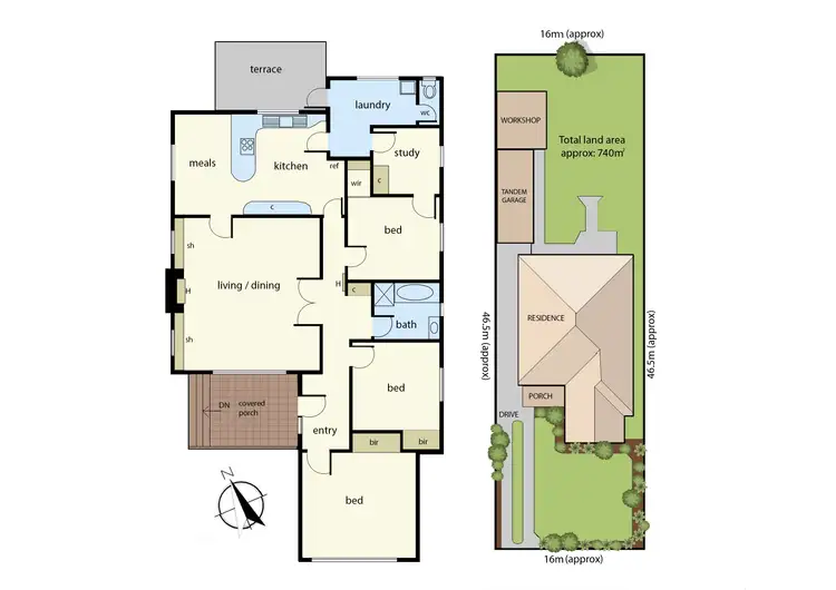 Floorplan of Homely house listing, 27A King Street, Dandenong VIC 3175