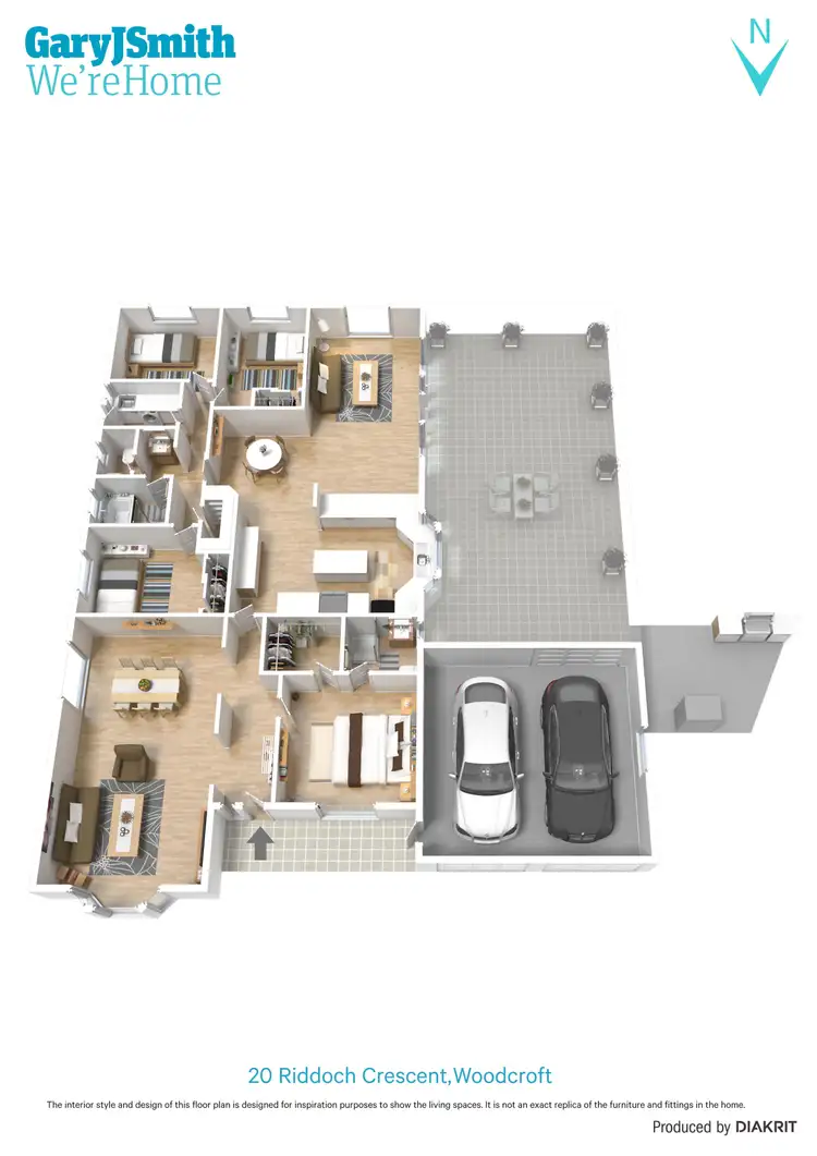 Floorplan of Homely house listing, 20 Riddoch Crescent, Woodcroft SA 5162
