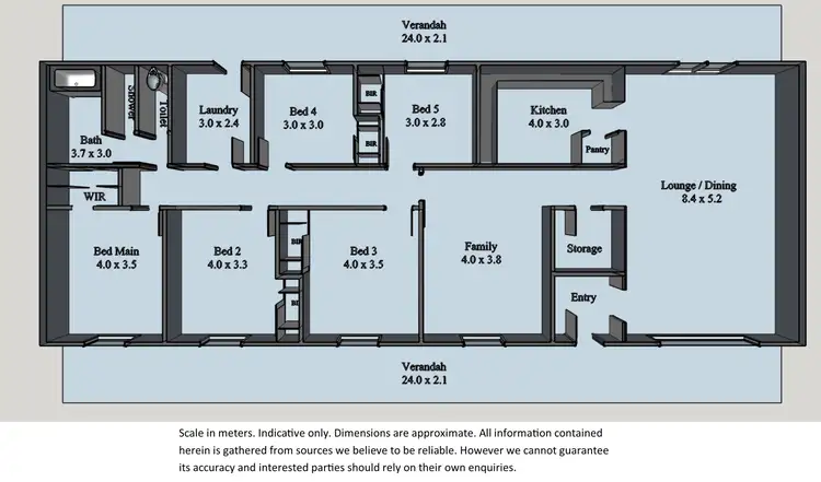 Floorplan of Homely house listing, 20 Panorama Road, Lockwood South VIC 3551