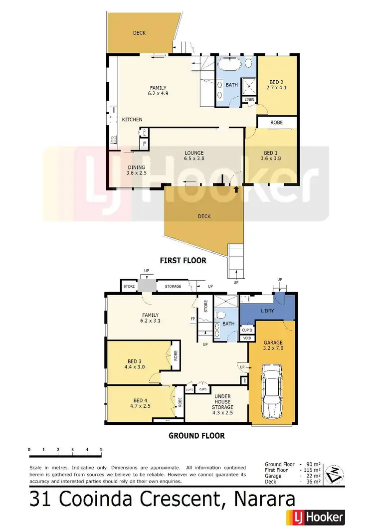 Floorplan of Homely house listing, 31 Cooinda Crescent, Narara NSW 2250