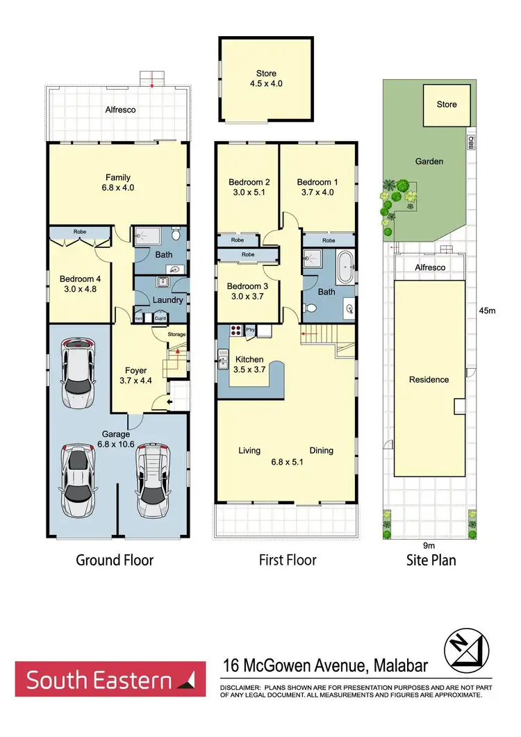 Floorplan of Homely house listing, 16 McGowen Avenue, Malabar NSW 2036