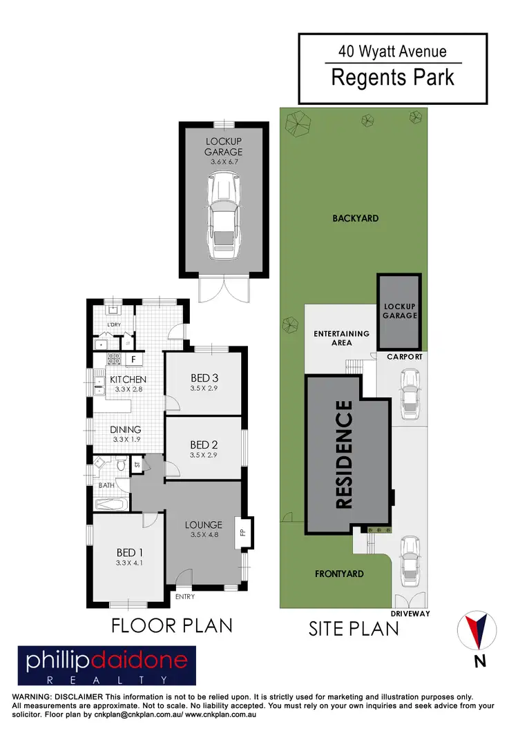 Floorplan of Homely house listing, 40 Wyatt Avenue, Regents Park NSW 2143