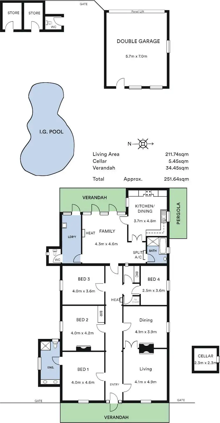 Floorplan of Homely house listing, 67 Northcote Terrace, Medindie SA 5081