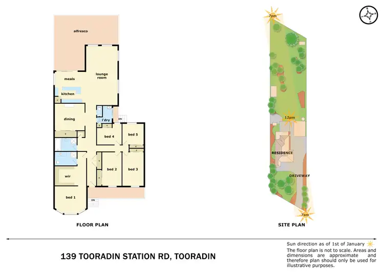 Floorplan of Homely house listing, 139 Tooradin-Station Road, Tooradin VIC 3980