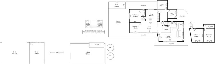 Floorplan of Homely house listing, 59 Old Norton Summit Road, Teringie SA 5072