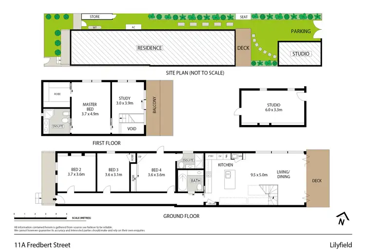 Floorplan of Homely house listing, 11A Fredbert Street, Lilyfield NSW 2040