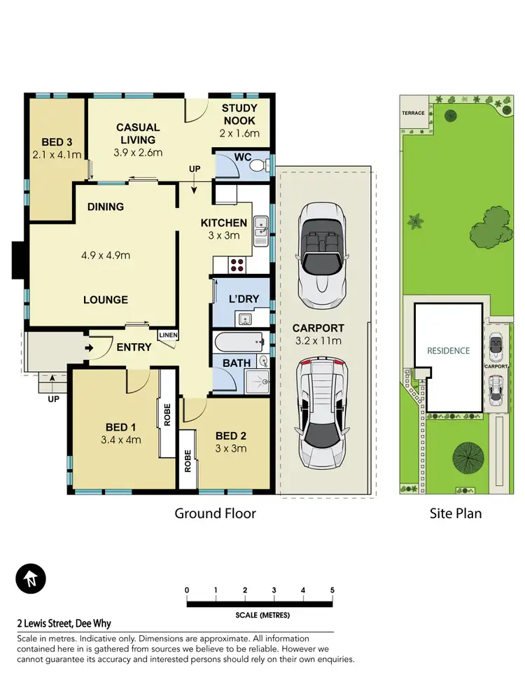Floorplan of Homely house listing, 2 Lewis Street, Dee Why NSW 2099