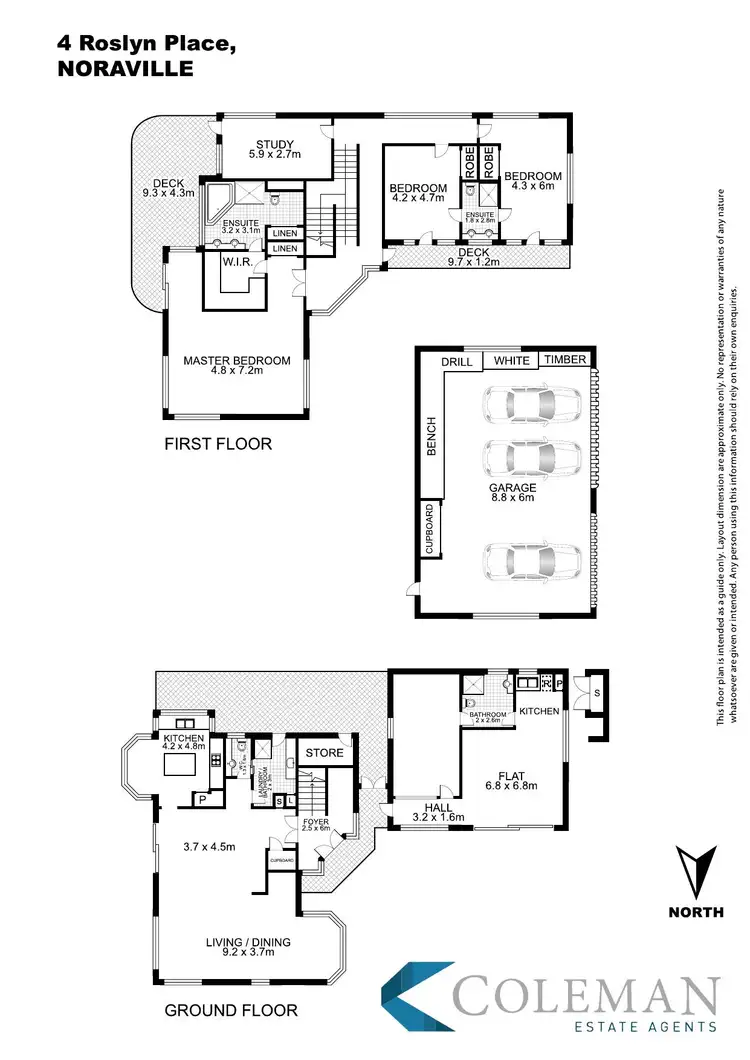 Floorplan of Homely house listing, 4 Roslyn Place, Noraville NSW 2263